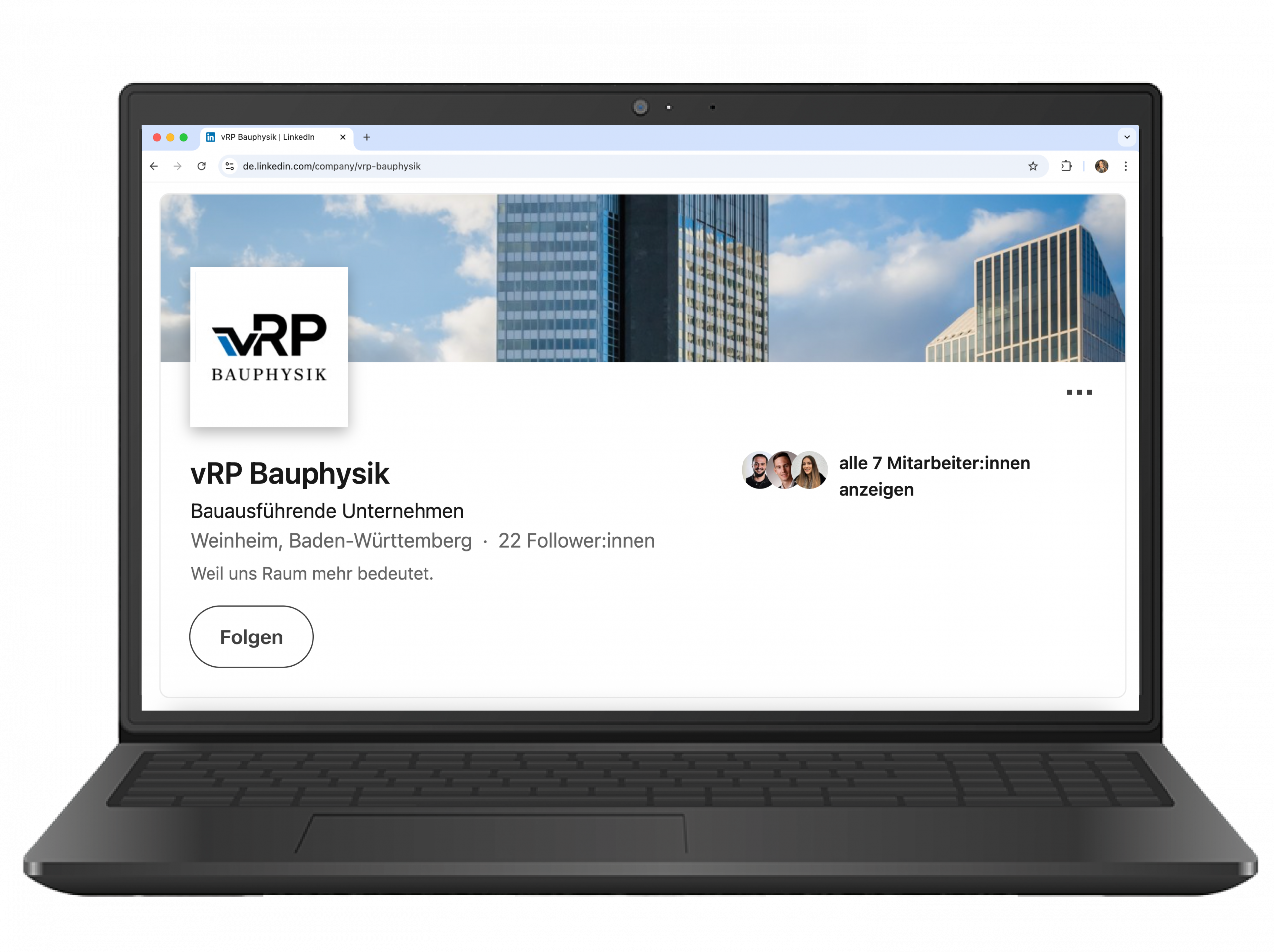 vRP jetzt auch auf LinkedIn